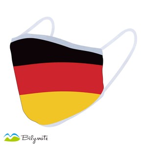 Microfiber cloth custom reusable face cover with logo
