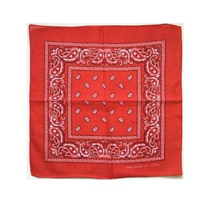 Custom screen printed bandanas square scarf