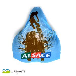 Bike seat cover digital printing customized logo
