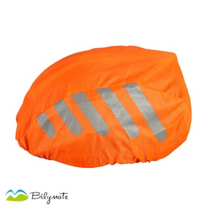 Bicycle helmet cover custom silk printing reflective strap