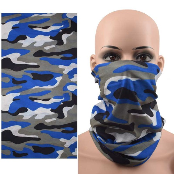 Custom tubular face shield bandana