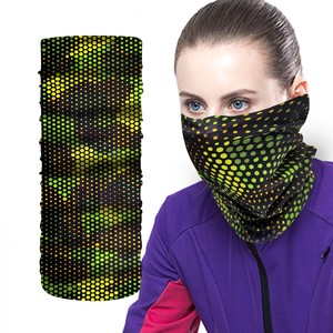 Custom Copy buff material seamless bandana neck gaiter
