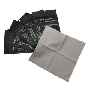 Magic custom emboss logo Anti-Dew Brushing Cloth anti fog cleaning cloth