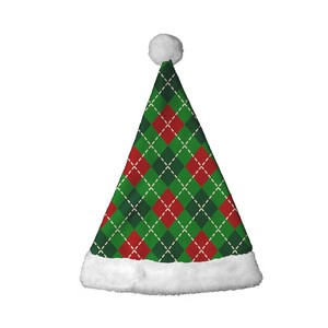 Christmas Holiday Party Decors Red Hats Custom Print