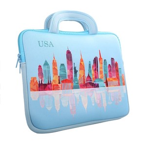 Neoprene Protective Case with Zipper Laptop Sleeve Custom Logo