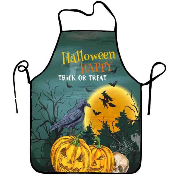 Happy Halloween Apron Pumpkin Cooking Aprons