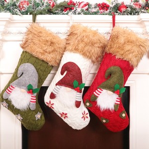 Christmas Stocking Classic Large Stockings Santa Christmas Party Decorations