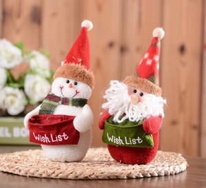 Christmas decorations Snowman Santa Claus