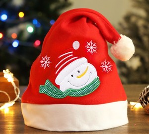 Santa Hats Santa Claus Snowman Christmas Decorations