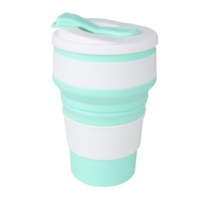 Silicone Camping Cups Collapsible Cups Drinking Cups with Lids for Adults