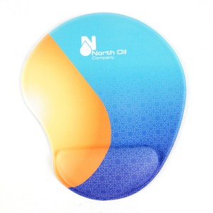 Ergonomic Mouse Pad with Wrist Support Cute Mouse Pads with Non-Slip PU Base for Home Office Working Studying