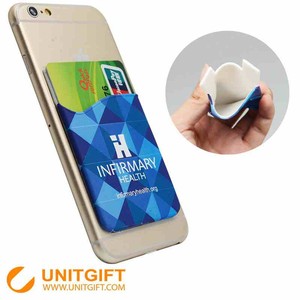 Adhesive Cell Phone Card Holder