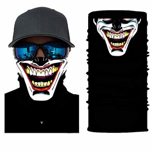 Joker Bandana for Halloween decoration bandana neck gaiter