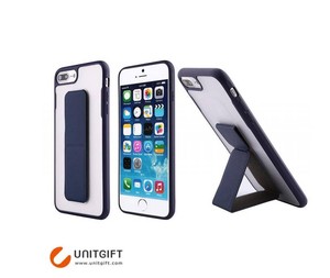 Leather Phone Stand Custom Printing Logo Foldable