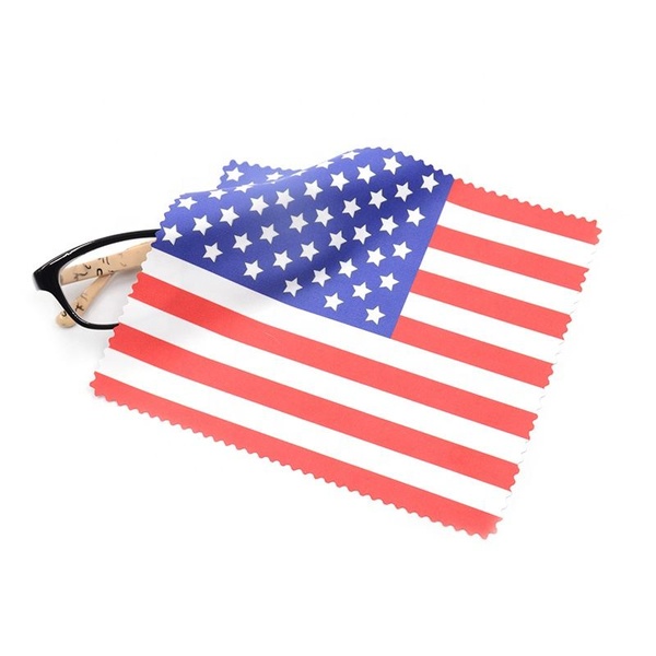Microfiber Cleaning Cloth digital printing logo full sides