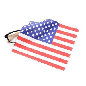 Microfiber Cleaning Cloth digital printing logo full sides