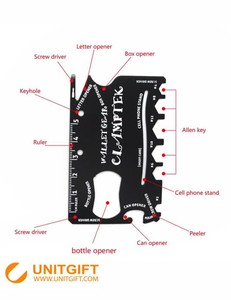 Custom Logo Promotion Sharp Multitool Card Multi Tool Card
