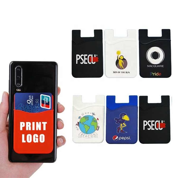 Phone Silicone Card Holder
