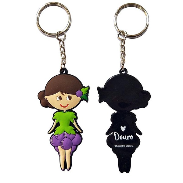 Custom Rubber Keyrings