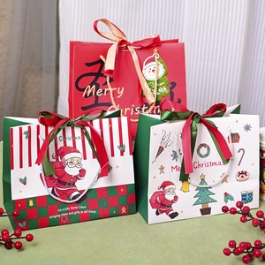 Custom Logo Paper Shopping Bags with Handles, Wholesale Printed Gift Packaging Paper Bags for Clothing Shoes Holiday Gifts Bulk Order