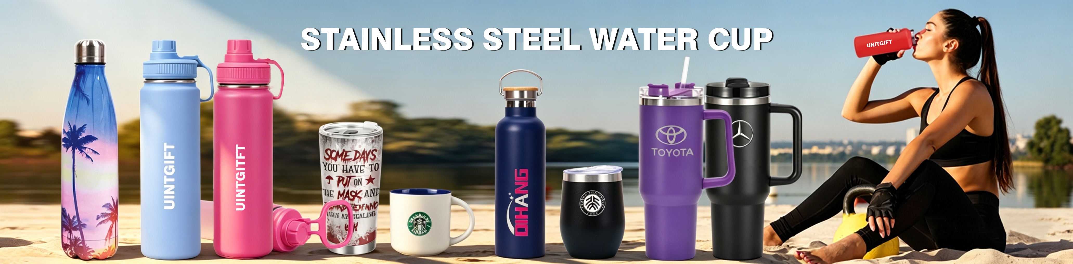 Stainless water bottle